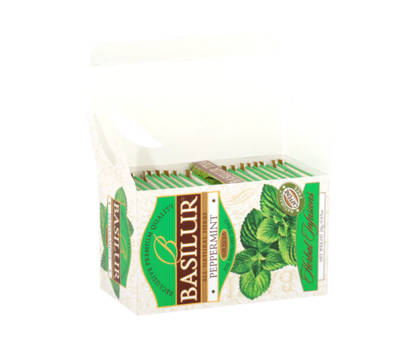 Basilur Peppermint Tea - 20 Enveloped Tea Bags - Image 3