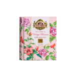 Mini Tea Book -Vintage Blossoms - Rose Fantasy - 5 Pyramid Tea Bags
